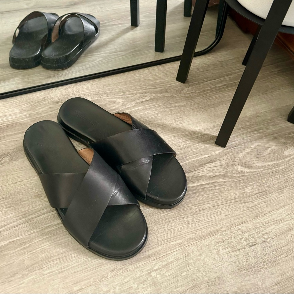 Madewell Louisa Crisscross Slide